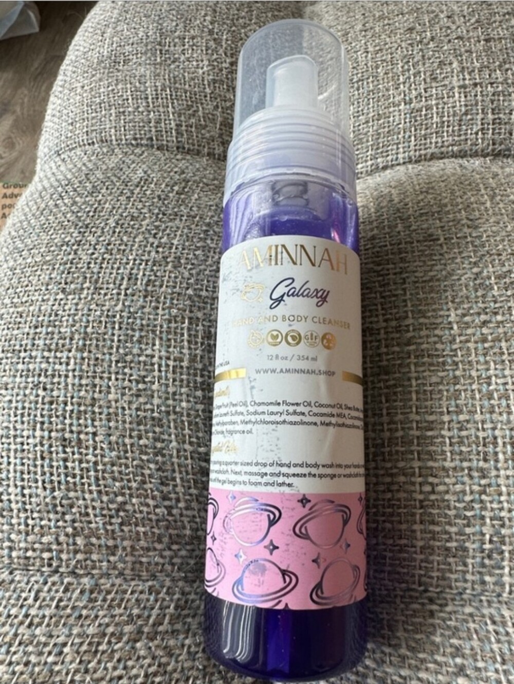 Aminnah Galaxy Hand & Body Cleanser NEW